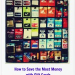Saving with Gift Cards Saving Money Gift Cards